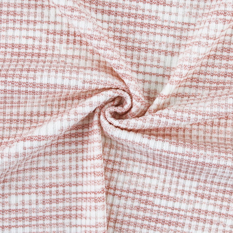 360gsm fancy yarn rib